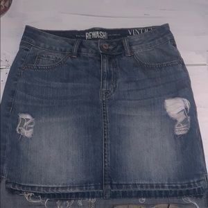 Denim skirt